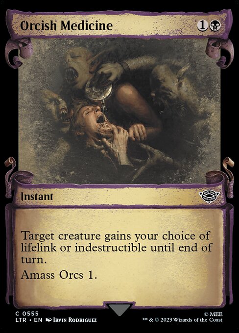 Orcish Medicine [Scroll Showcase Silver Foil]