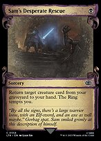 Sam's Desperate Rescue [Scroll Showcase Silver Foil]