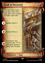 Book of Mazarbul [Scroll Showcase Silver Foil]