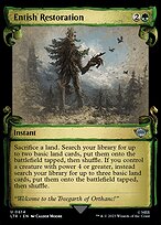 Entish Restoration [Scroll Showcase Silver Foil]