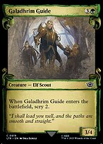 Galadhrim Guide [Scroll Showcase Silver Foil]