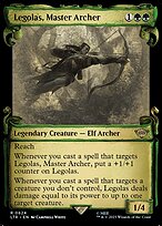 Legolas, Master Archer [Scroll Showcase Silver Foil]