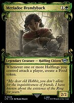 Meriadoc Brandybuck [Scroll Showcase Silver Foil]