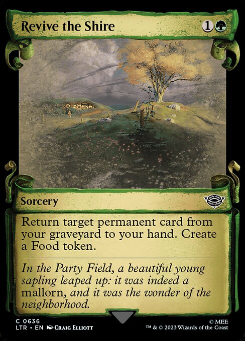 Revive the Shire [Scroll Showcase Silver Foil]