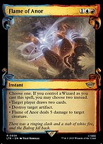 Flame of Anor [Scroll Showcase Silver Foil]