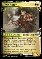 Frodo Baggins [Scroll Showcase Silver Foil]