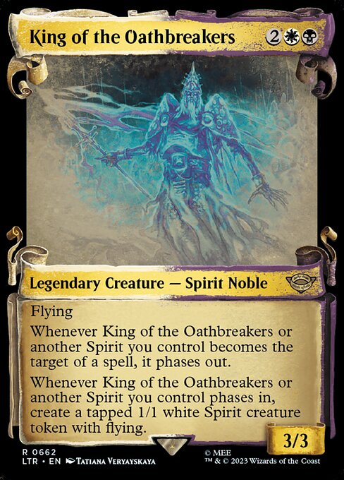 King of the Oathbreakers [Scroll Showcase Silver Foil]
