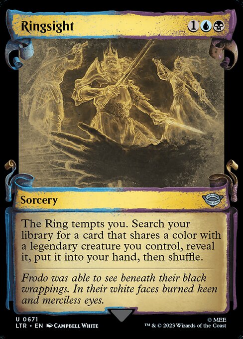 Ringsight [Scroll Showcase Silver Foil]