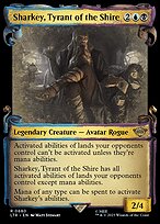 Sharkey, Tyrant of the Shire [Scroll Showcase Silver Foil]