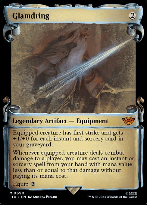 Glamdring [Scroll Showcase Silver Foil]