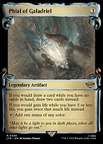 Phial of Galadriel [Scroll Showcase Silver Foil]