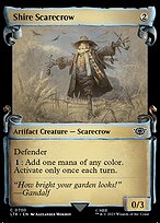 Shire Scarecrow [Scroll Showcase Silver Foil]
