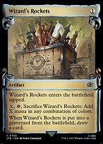 Wizard's Rockets [Scroll Showcase Silver Foil]