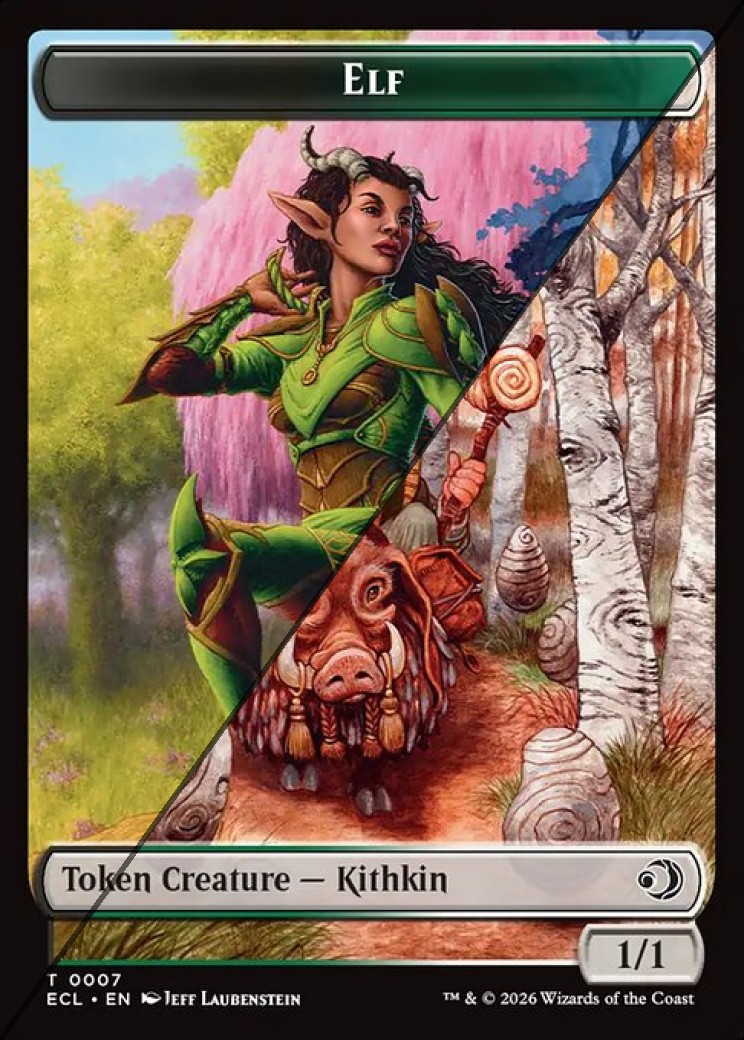 Elf Token  // Kithkin Token TECL 