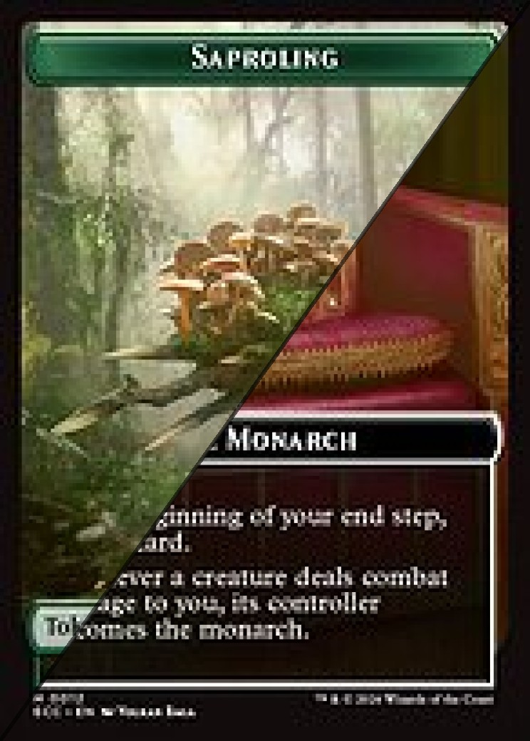 Saproling Token  // The Monarch Token TECC 