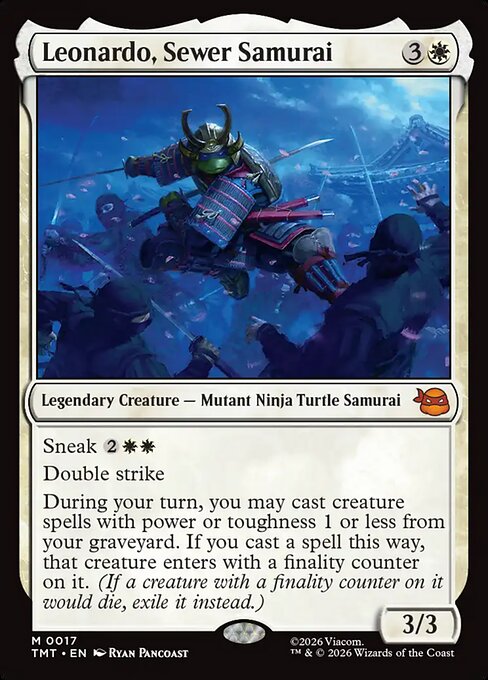 Leonardo, Sewer Samurai [Foil]