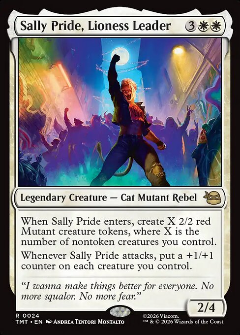 Sally Pride, Lioness Leader [Foil]