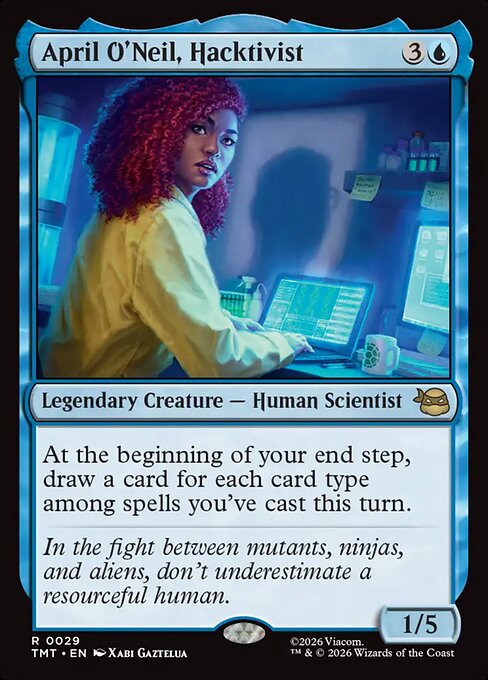 April O'Neil, Hacktivist [Foil]