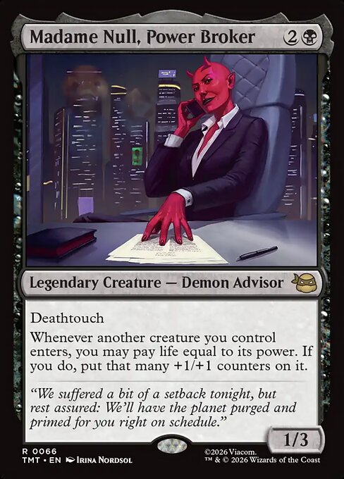 Madame Null, Power Broker [Foil]