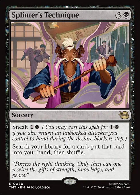 Splinter's Technique [Foil]