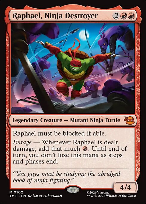 Raphael, Ninja Destroyer [Foil]