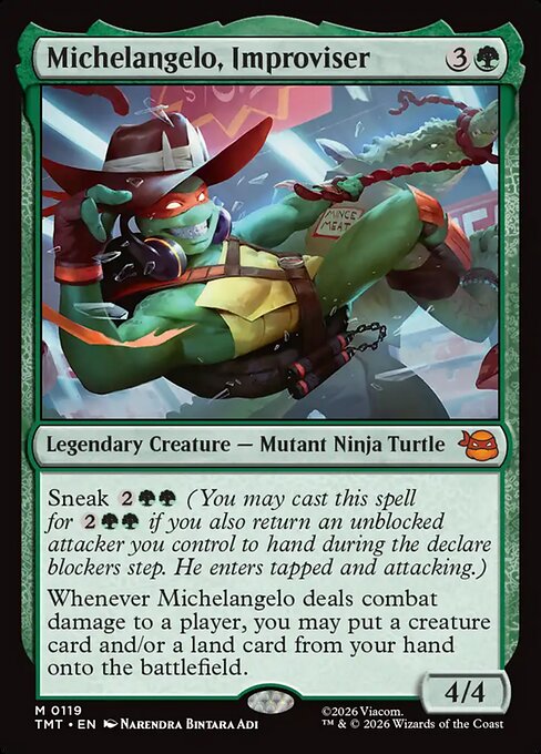 Michelangelo, Improviser [Foil]