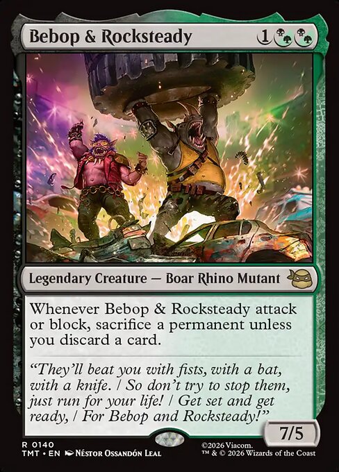 Bebop & Rocksteady [Foil]
