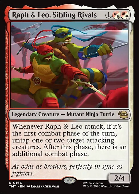 Raph & Leo, Sibling Rivals [Foil]
