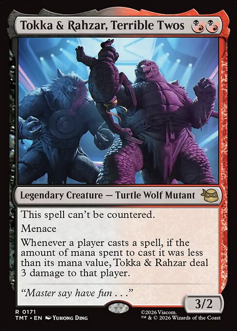 Tokka & Rahzar, Terrible Twos [Foil]