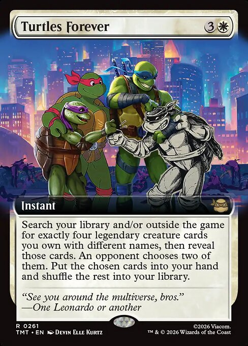 Turtles Forever [Extended Artwork Foil]