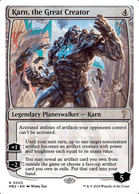 Karn, the Great Creator [Foil]