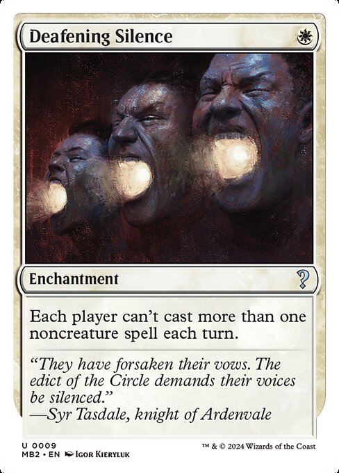 Deafening Silence [Foil]