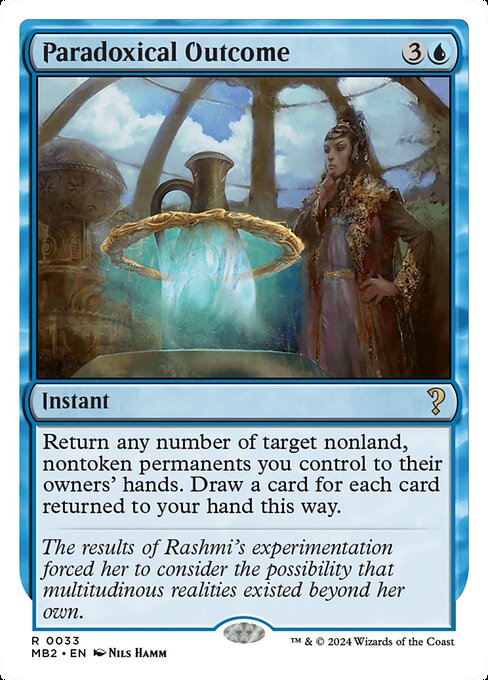 Paradoxical Outcome [Foil]