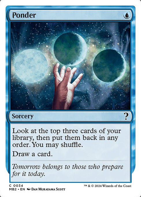 Ponder [Foil]