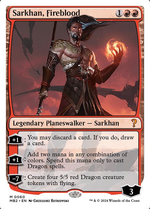 Sarkhan, Fireblood [Foil]
