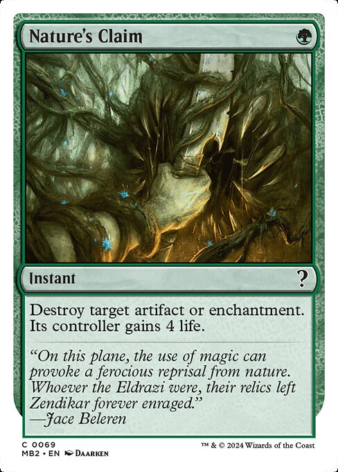 Nature's Claim [Foil]