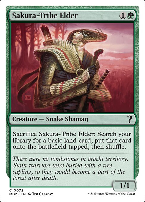 Sakura-Tribe Elder [Foil]