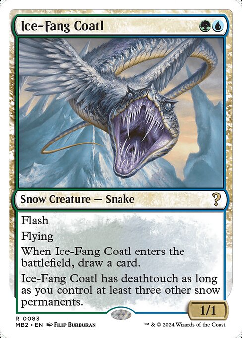 Ice-Fang Coatl [Foil]