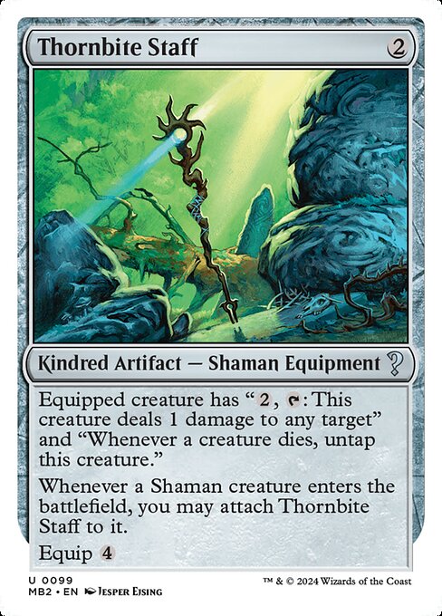 Thornbite Staff [Foil]