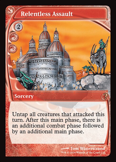 Relentless Assault [Future Sight]