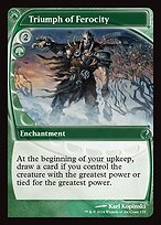 Triumph of Ferocity [Future Sight]