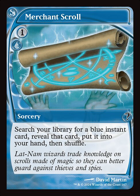 Merchant Scroll [Future Sight Foil]