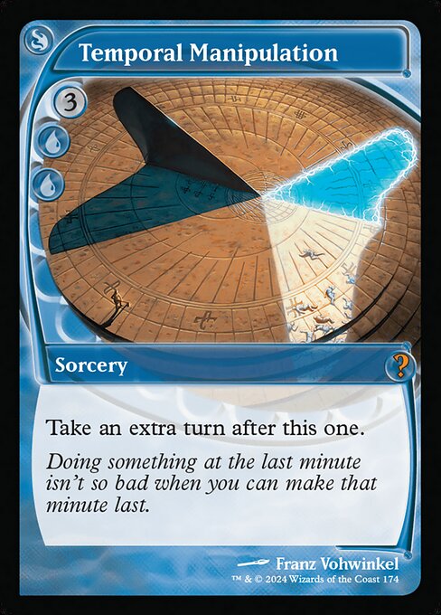 Temporal Manipulation [Future Sight Foil]