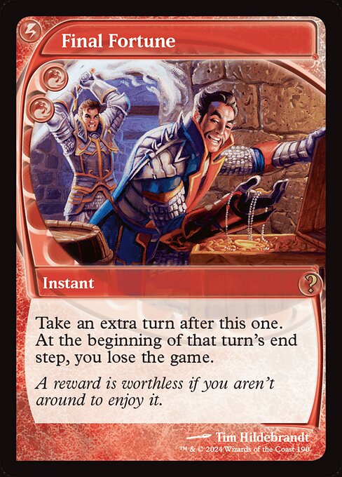 Final Fortune [Future Sight]