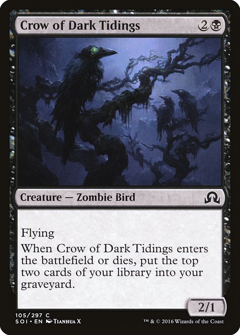 Crow of Dark Tidings [Foil]
