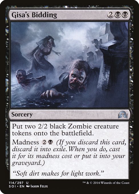 Gisa's Bidding [Foil]