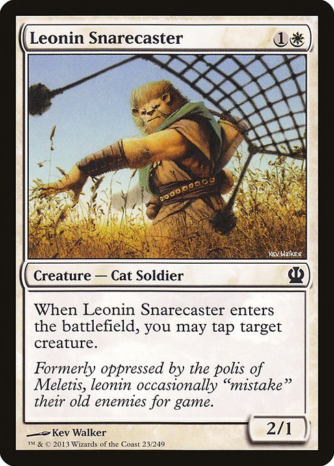 Leonin Snarecaster [Foil]
