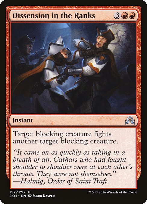Dissension in the Ranks [Foil]