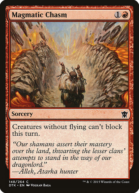 Magmatic Chasm [Foil]