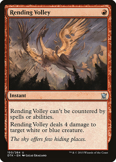 Rending Volley [Foil]